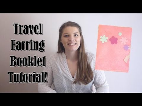 Travel Earring Booklet Tutorial!