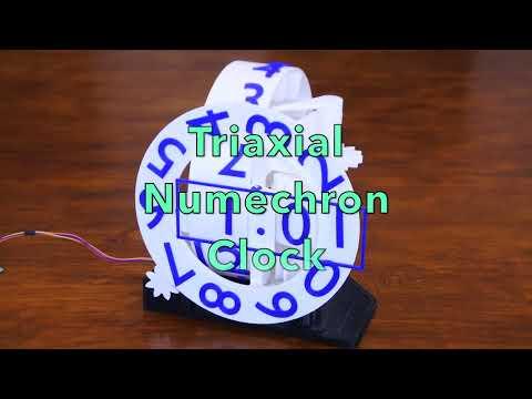 Triaxial Numechron Clock