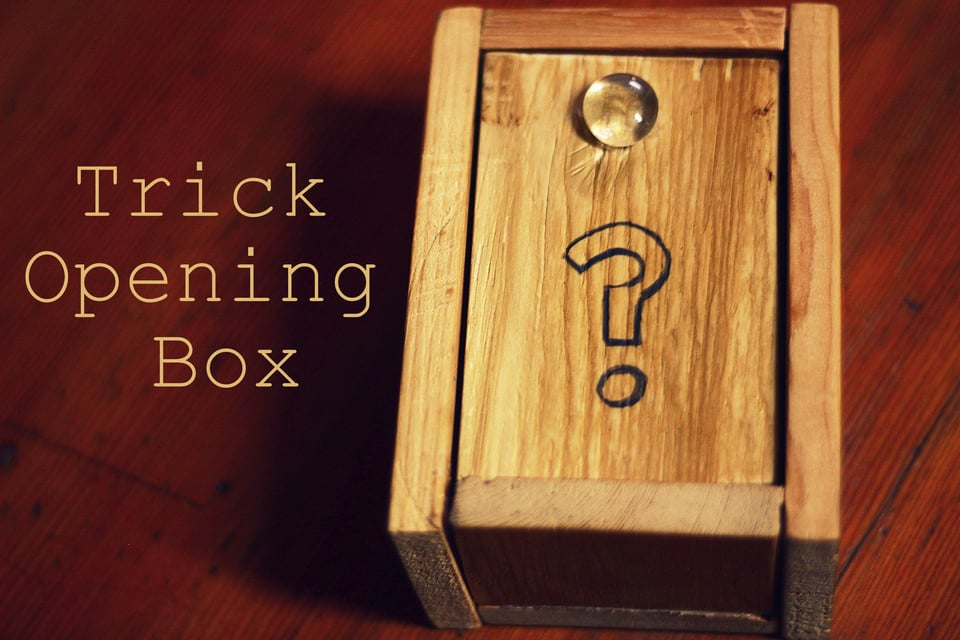 Trick Opening Box