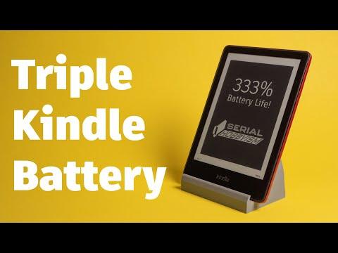 Tripling Kindle Paperwhite Battery Capacity