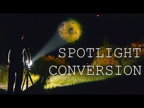 Turn a Flashlight into a Far Reaching Spotlight