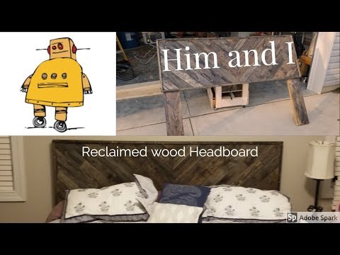 Turn pallets into kingsize headboard