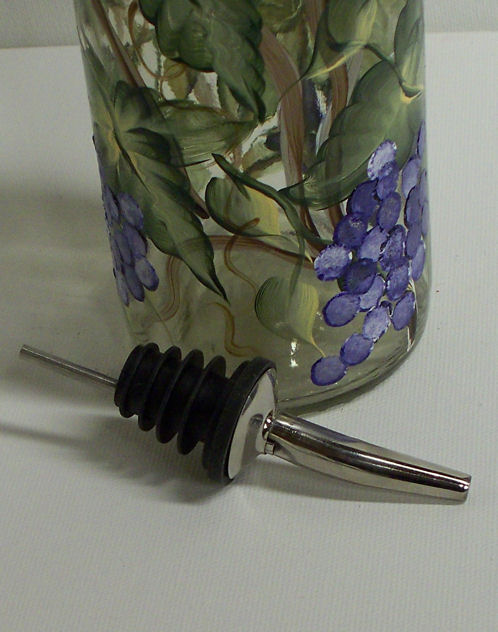 Turning a Wine Bottle into an Oil Bottle 034.JPG