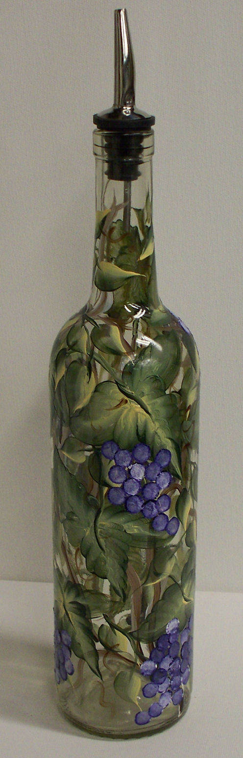 Turning a Wine Bottle into an Oil Bottle 035.JPG