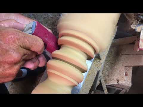 Turning the footboard legs, Episode 8