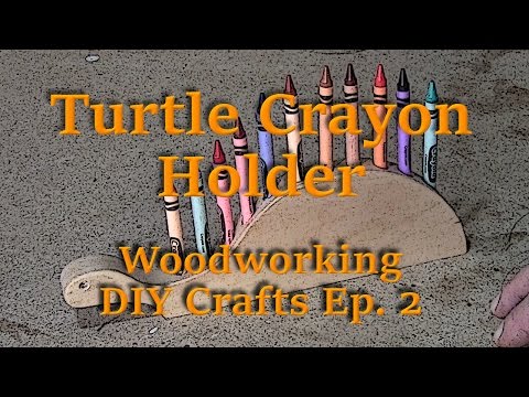 Turtle-shaped Crayon Holder (For Kids!) - DIY Crafts Ep. 2