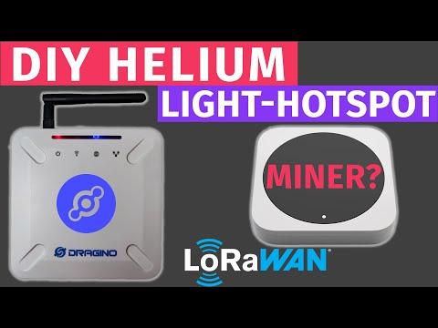 Tutorial Helium Light Hotspot with Dragino LPS8 DLOS8 | DIY Helium miner packet forwarder LoRaWAN