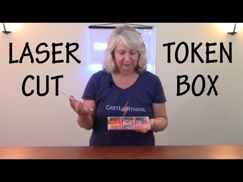 Tutorial on Laser Cutting a Custom Game Token Box