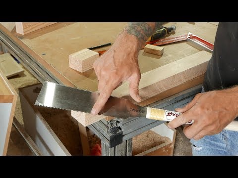 Tutorial on using a Japanese Pull Saw