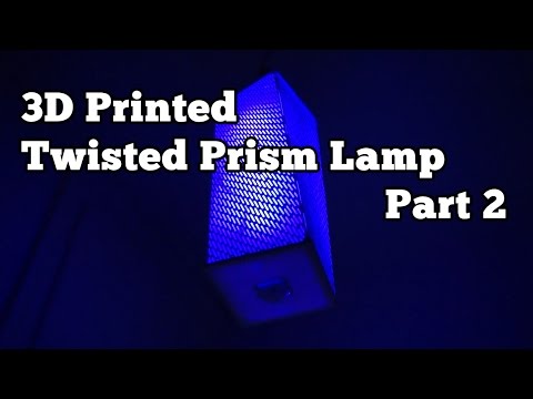 Twisted Prism Lamp, Part 2 | Barb Makes Things #19