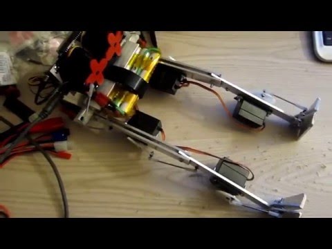 Twitchy Robot Legs with an Arduino