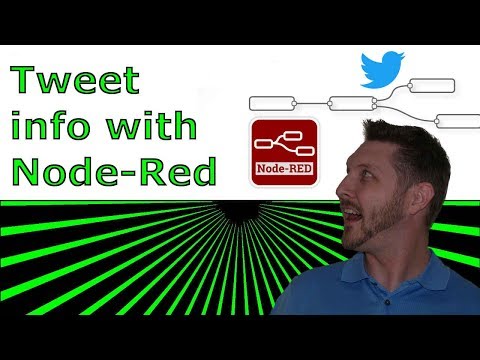 Twitter Info With Node Red