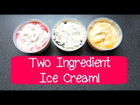 Two Ingredient Ice Cream! No Ice Cream Machine How To DIY &amp;brvbar; The Corner of Craft