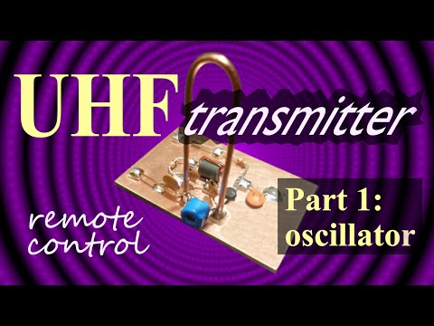 UHF Remote Control Transmitter