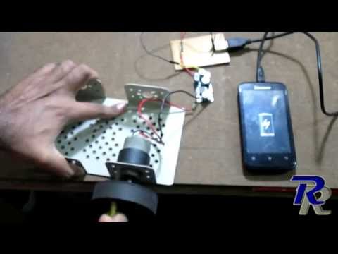 USB Charger using DC motor (Version 2) - Demo