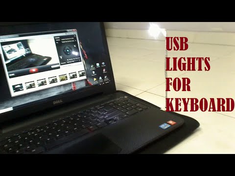 USB lights for keyboard