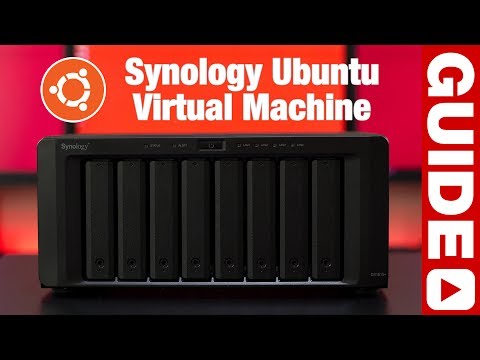 Ubuntu Virtual Machine Running on a Synology NAS