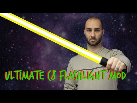 Ultimate C8 Flashlight Mod!