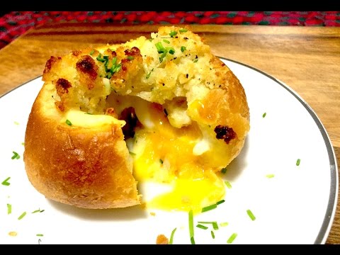 Ultimate Eggs and Toast | Eggs Baked in Bread Rolls | Cooking with Benji