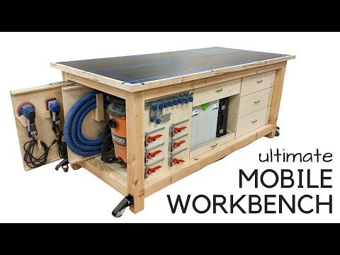 Ultimate T-Track Workbench + Customizable Storage