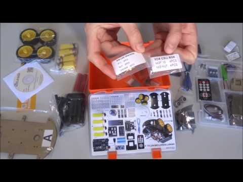 Unboxing Elegoo Smart Car Robot KIT Version 2.0