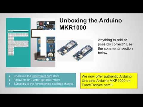 Unboxing the Arduino MKR1000