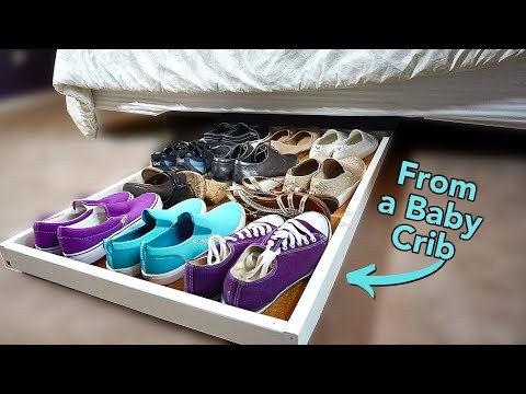 Under Bed Storage Solution for Shoes and More!