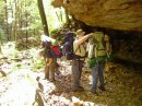 Under a rock ledge for lunch..jpeg