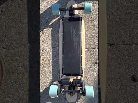 Underside Of My Electric Longboard While It Runs