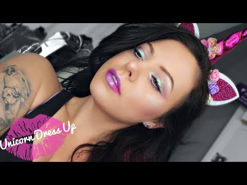 Unicorn Halloween Makeup Tutorial | Danielle Scott