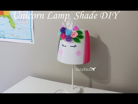 Unicorn Lamp Shade DIY