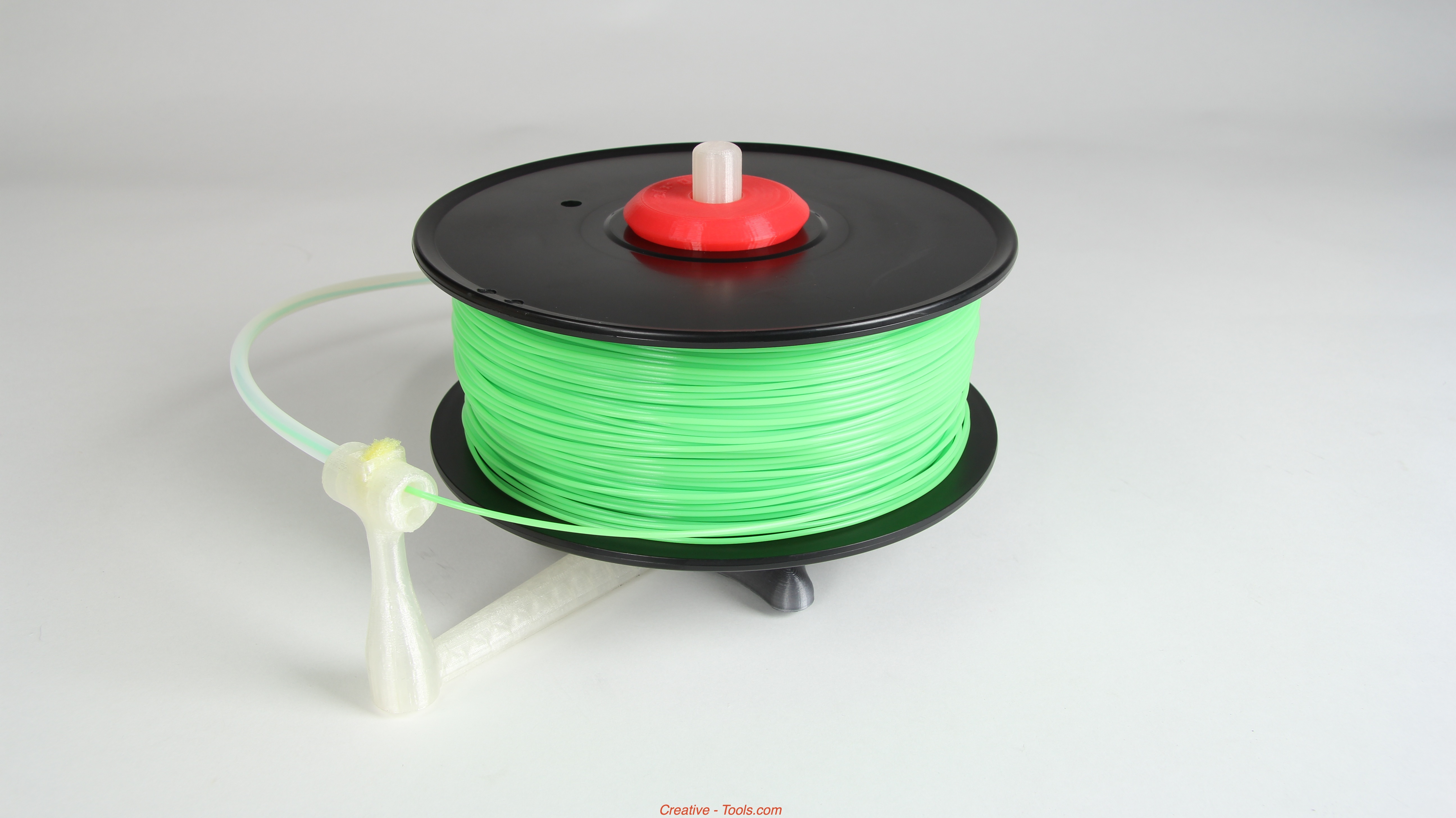 Universal stand-alone filament spool holder (Fully 3D-printable) v01.JPG