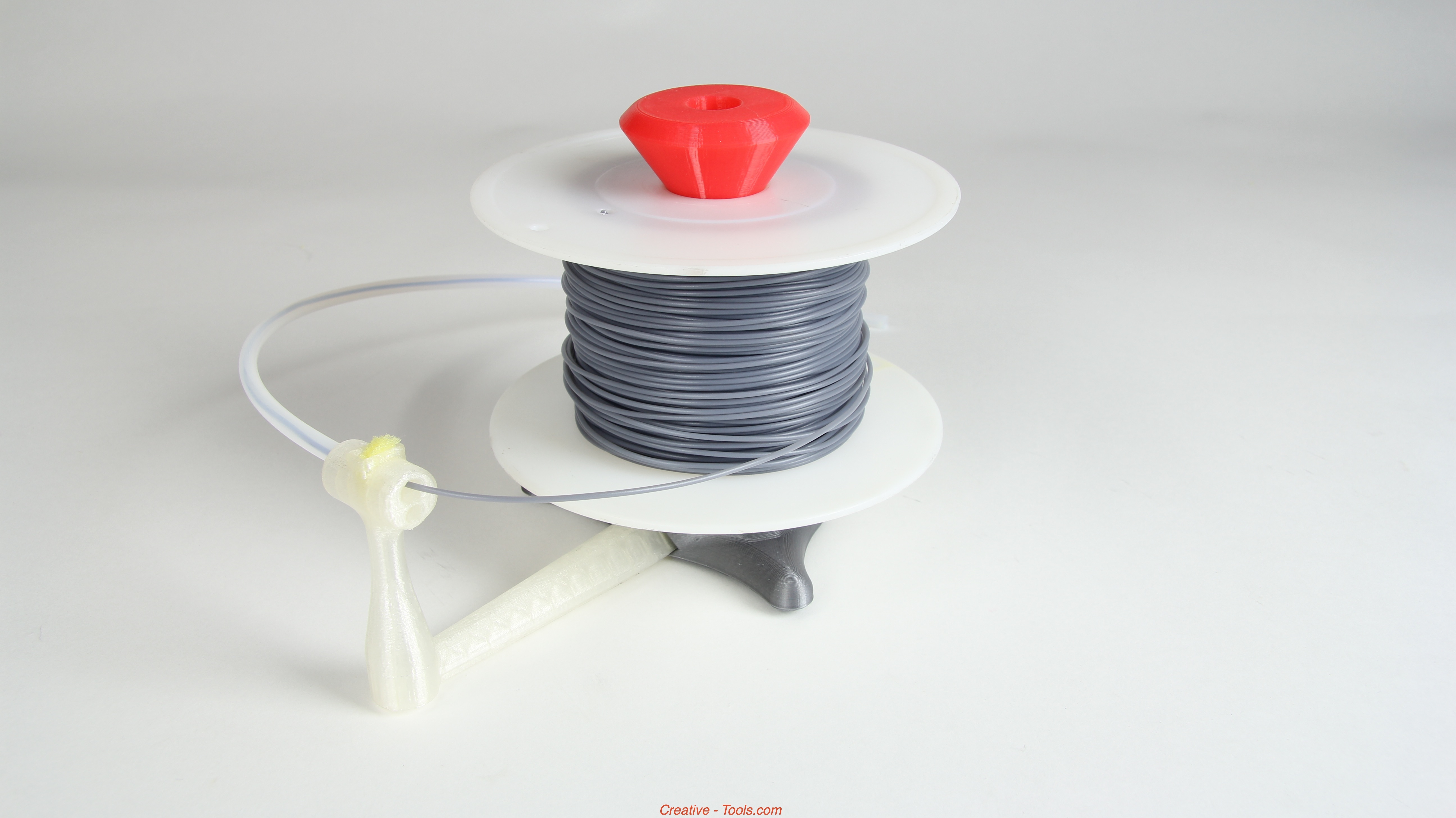 Universal stand-alone filament spool holder (Fully 3D-printable) v03.JPG