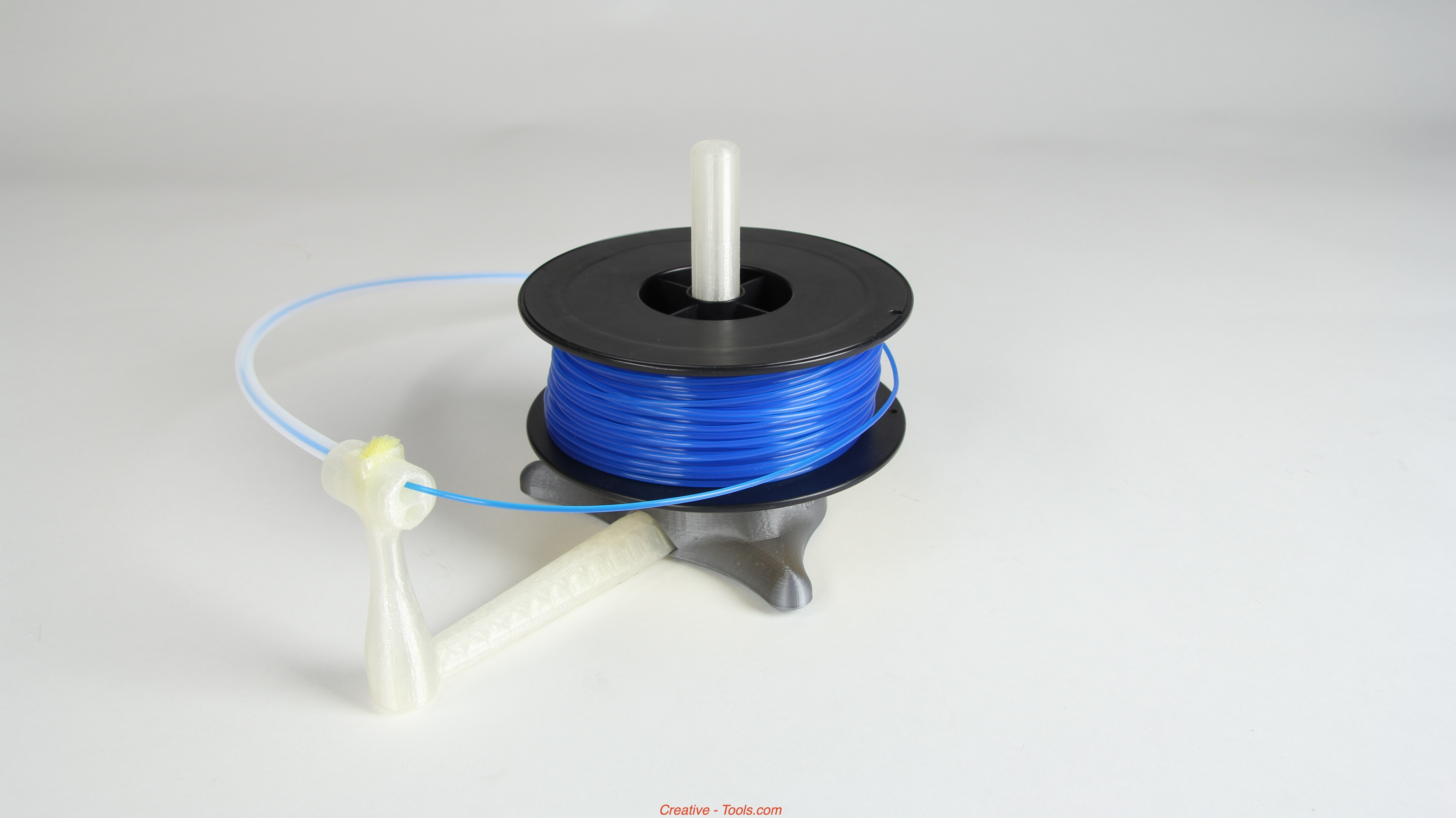 Universal stand-alone filament spool holder (Fully 3D-printable) v04.JPG