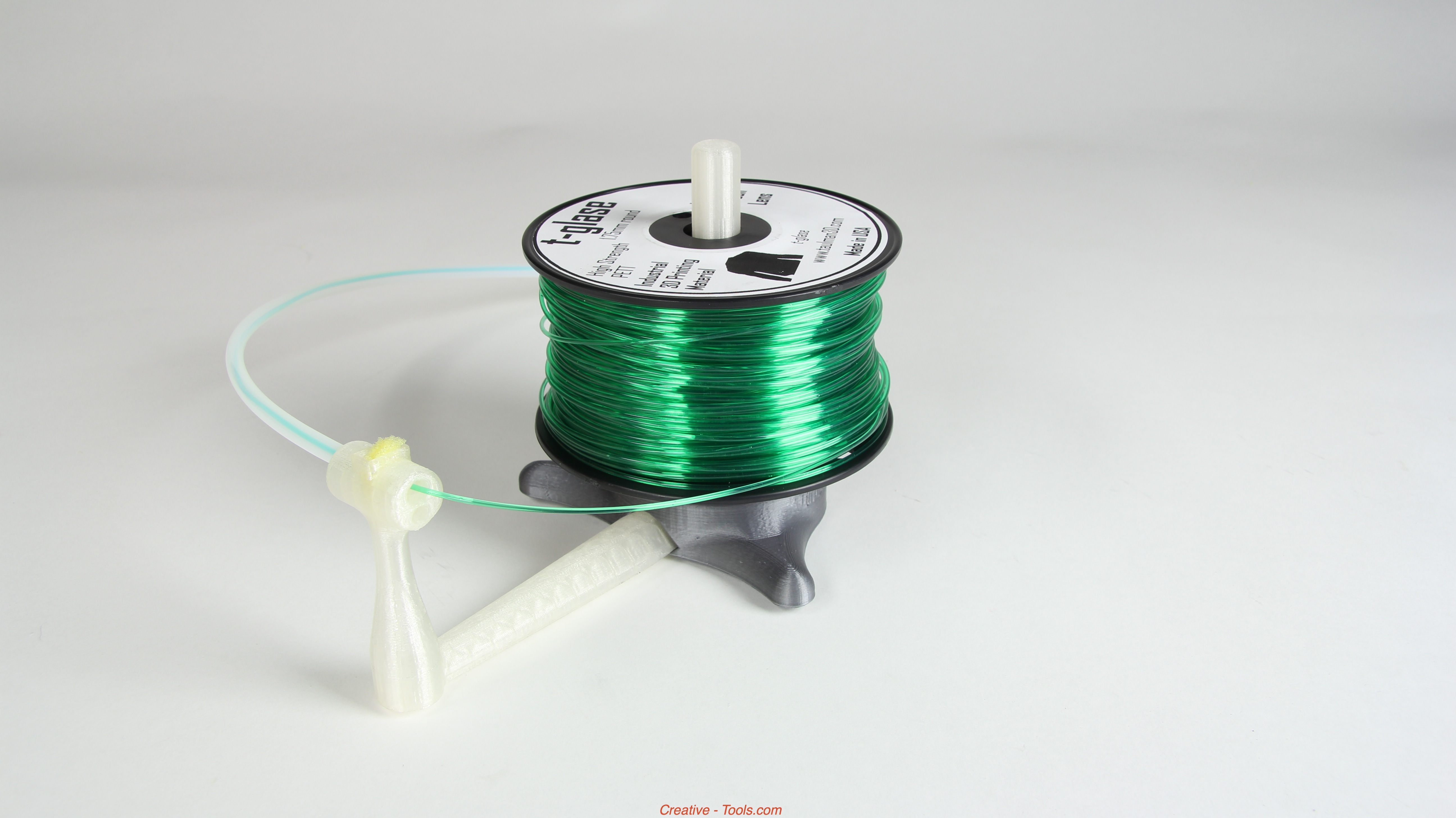 Universal stand-alone filament spool holder (Fully 3D-printable) v05.JPG