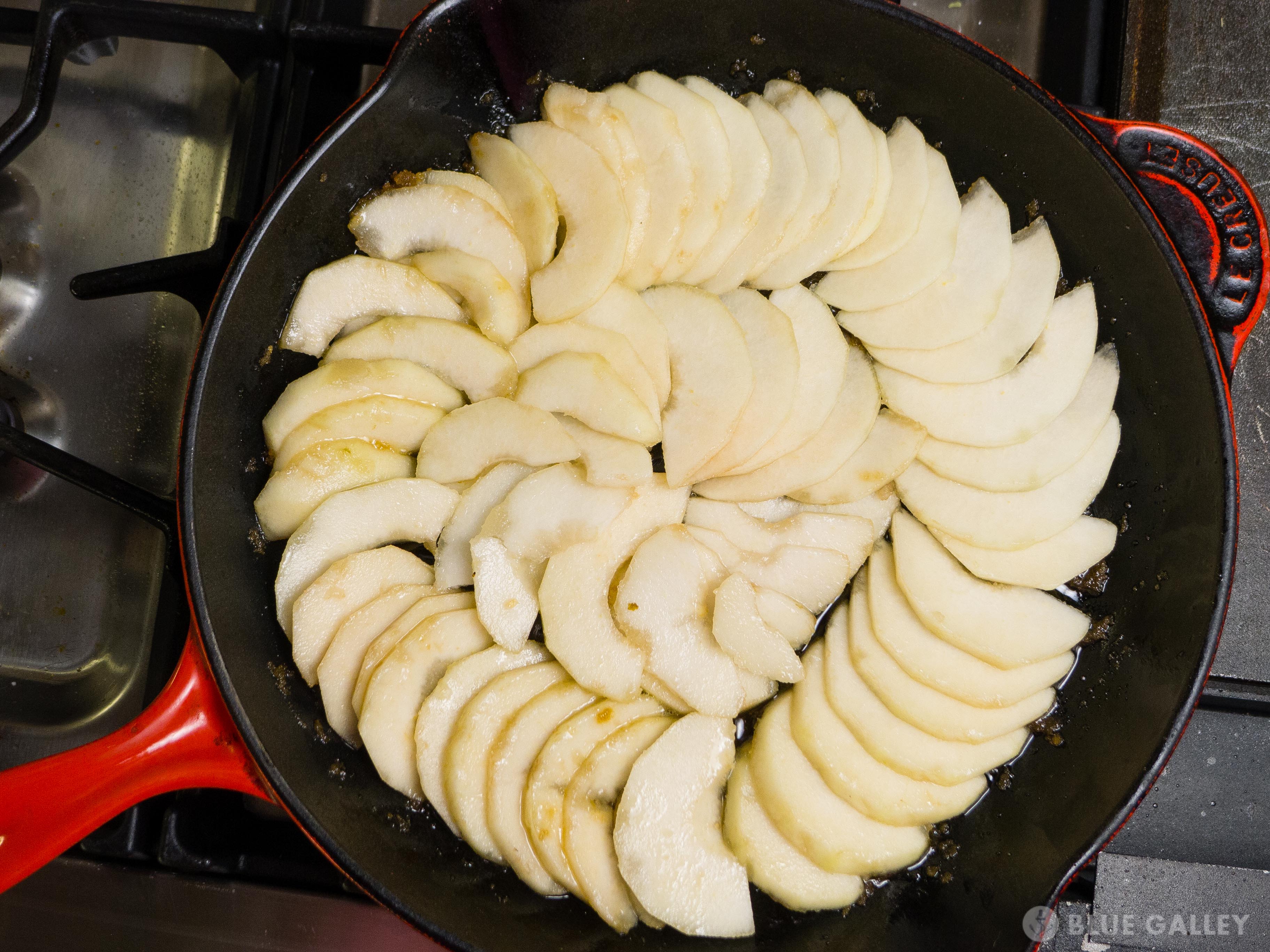 Upside Down Skillet Pear Cake-10.jpg