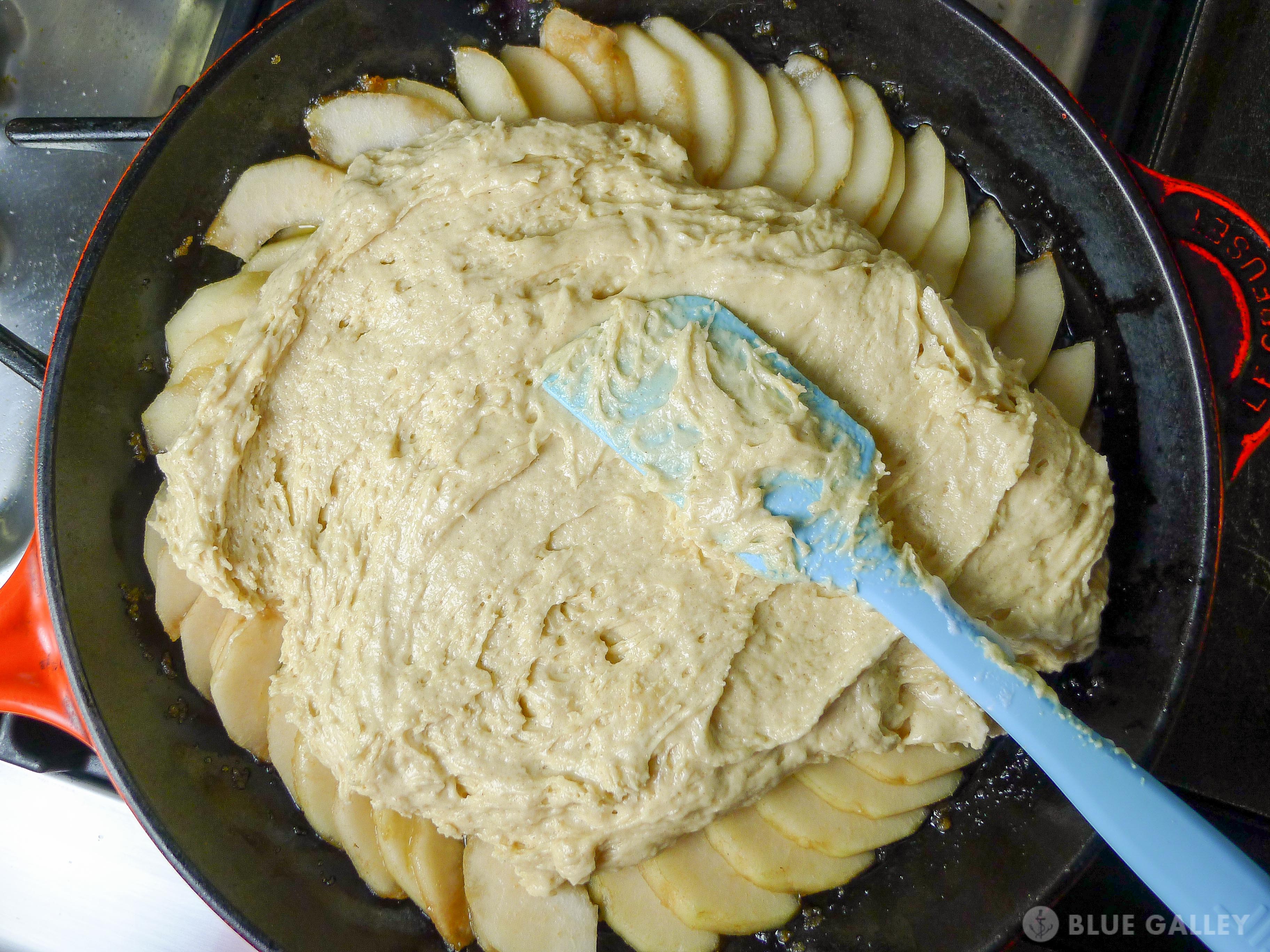 Upside Down Skillet Pear Cake-21.jpg