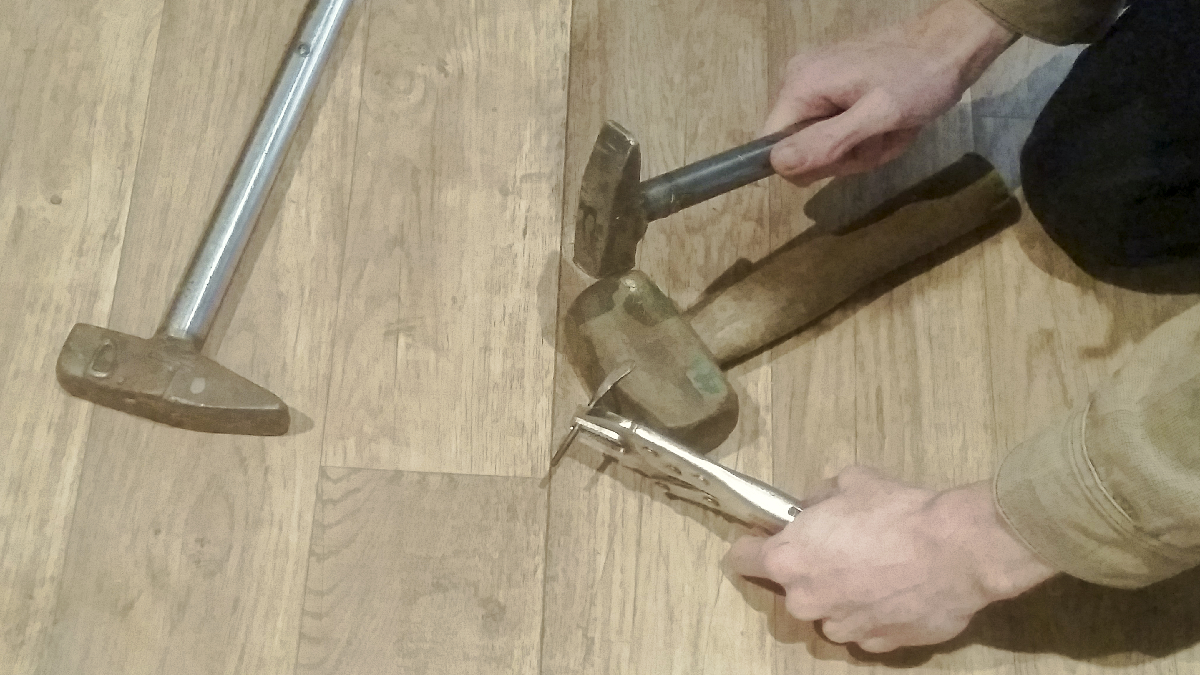 Using A Hammer to Flatten &amp; Bend to Curved Flat Blade Tip (1 of 1).jpg