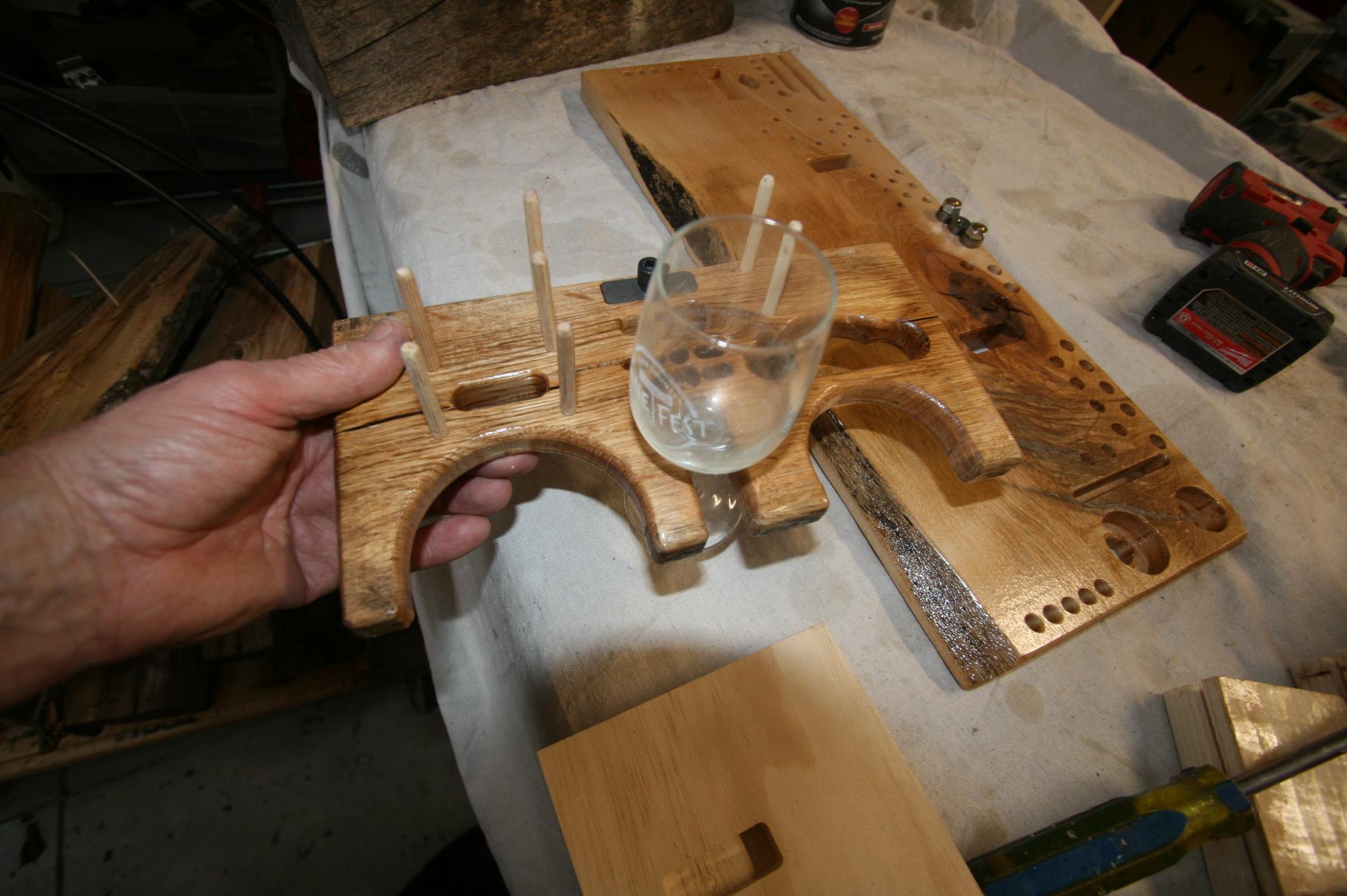 Using The MikroBench - Stemmed Wine Glass in Slot.JPG