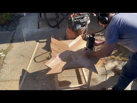 Using a flush trim router bit