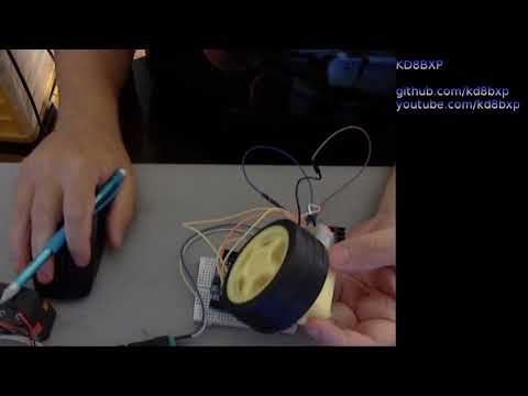 Using the L298 Motor Driver Part 4 of 5 - 3 Wire Direction &amp;amp; PWM on Enable PIN