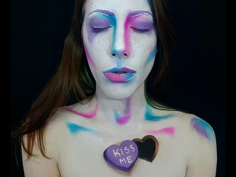 VALENTINES INSPIRED BODY PAINT!