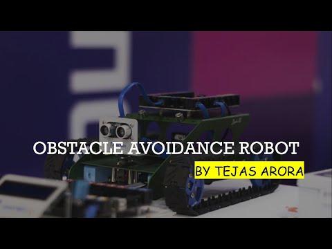 VIRTUAL CREATION OF OBSTACLE AVOIDANCE ROBOT