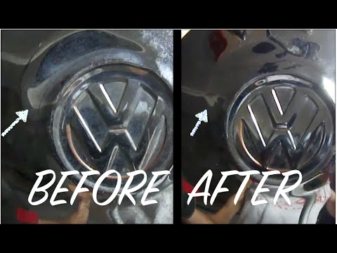 VW Hub Cap Dent Repair: How To Remove Dents Just With A Hammer