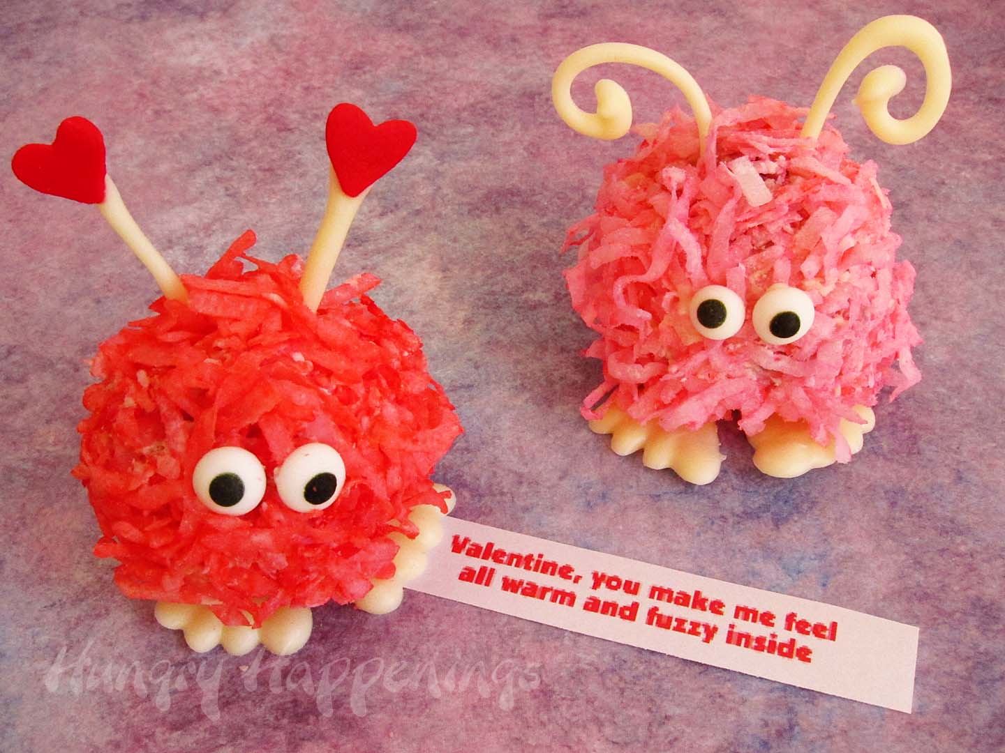 Valentine's Day Cake Balls, pops, warm fuzzy, warm fuzzies, cute, kids, party favors, dessert .jpg