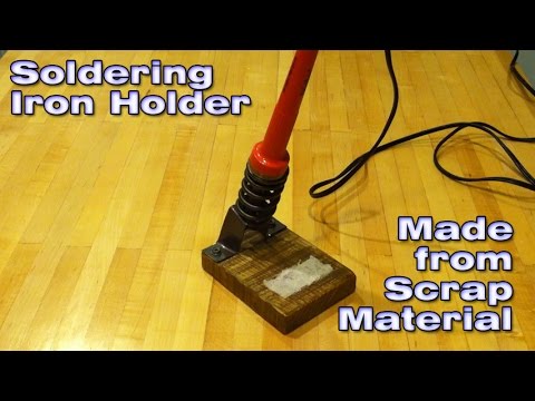 Valve Spring Soldering Iron Holder