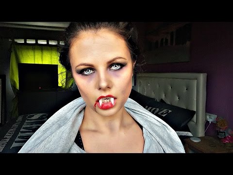 Vampire Halloween Makeup Tutorial