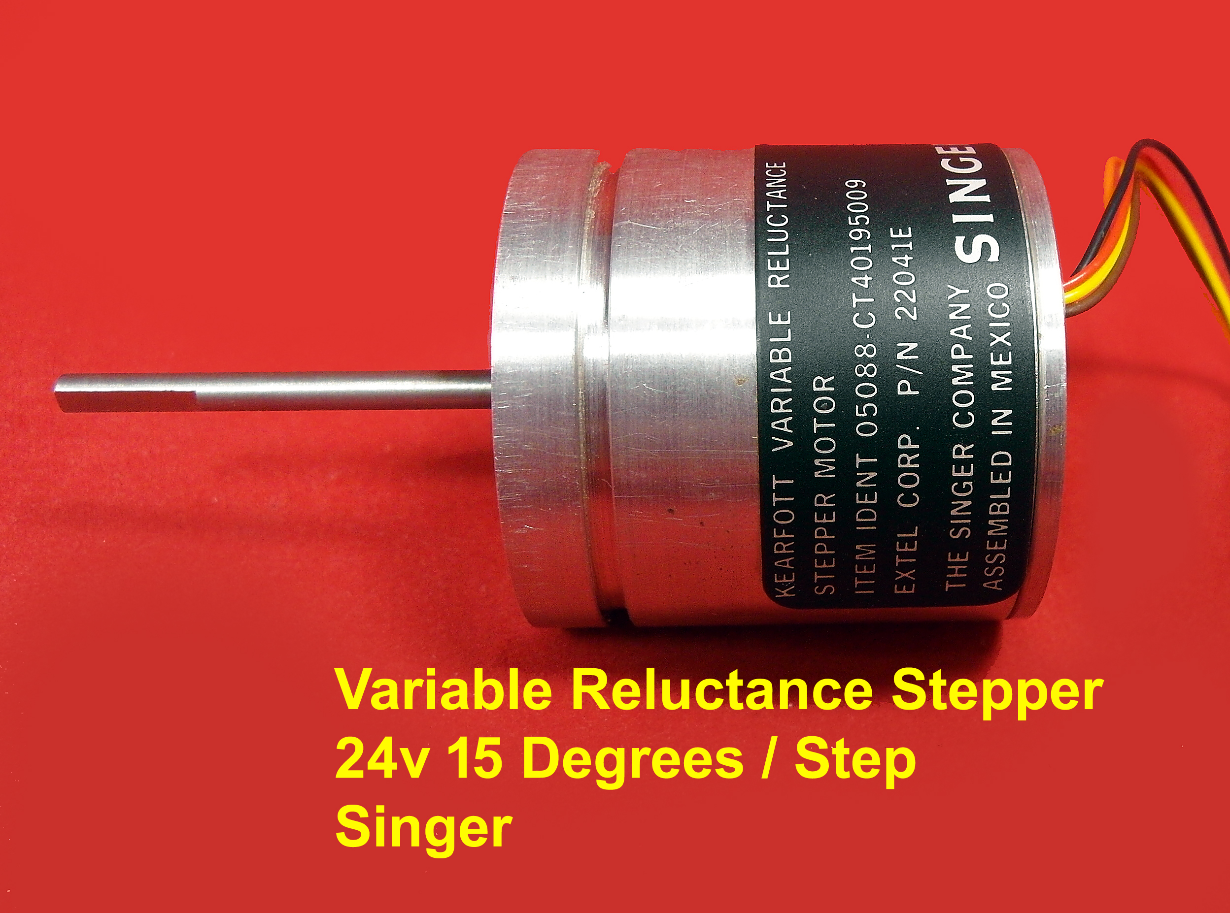 Variable Reluctance 24v 15 degree per step Stepper Singer Company-2.jpg