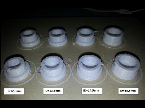 Verify accuracy of 3d printer