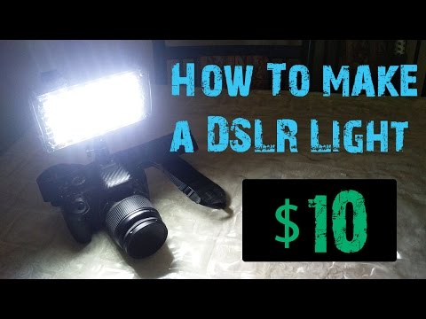 Very Bright Camera Light For Under $10